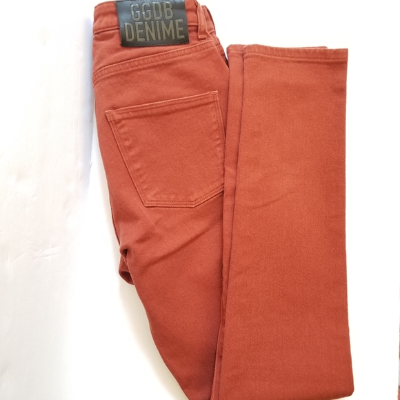 Golden Goose Denim - Golden Goose Rust High Rise Jeans Size 27 Brick